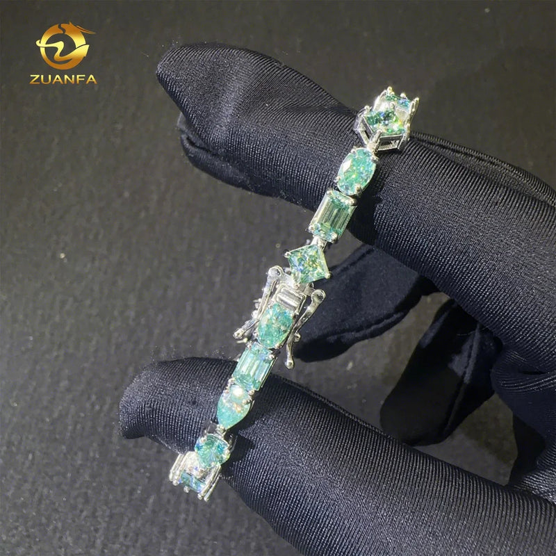 Japanese Akoya Blue-Gray Seawater Pearl Necklace 7.5-8mm